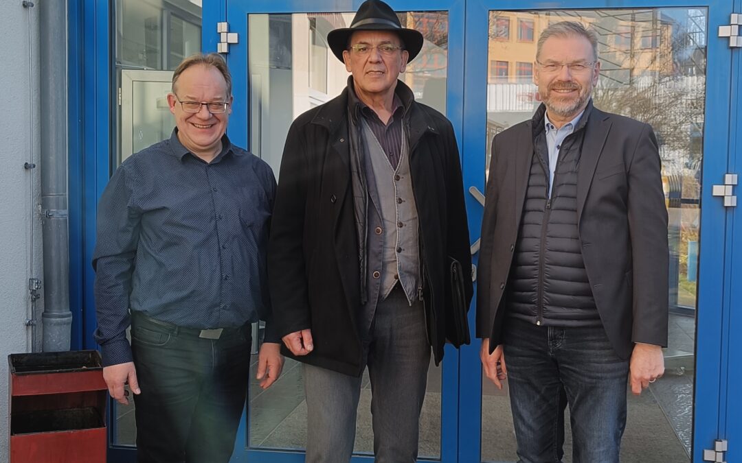 Bürgermeister der Stadt Roßwein besucht das ZFA